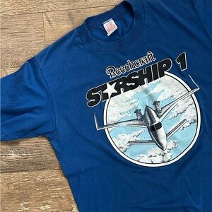 Blue Graphic Men's Shirt